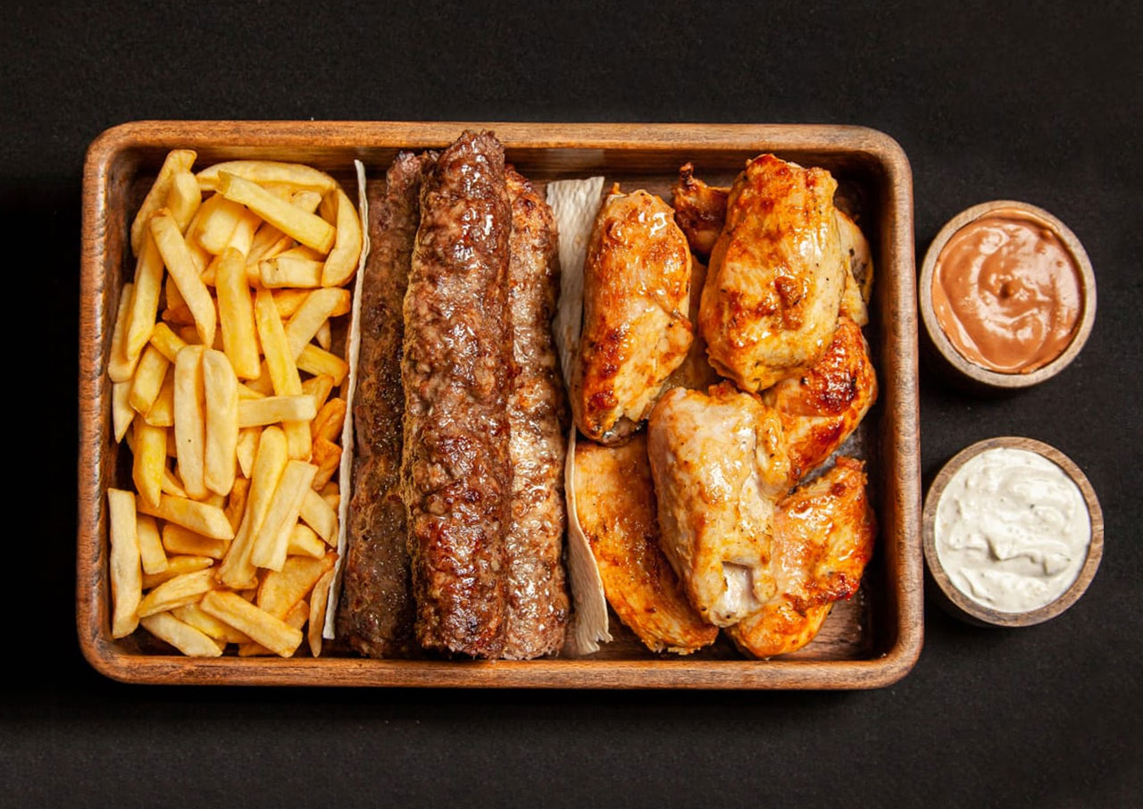 Сет 4 курица / люля MINI